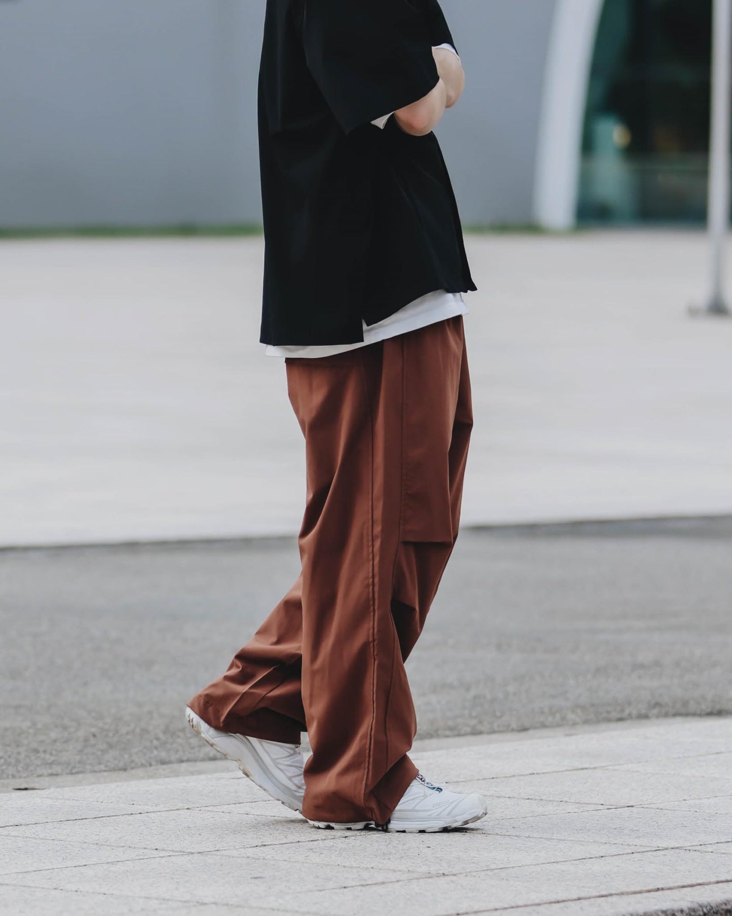 QUEST PARACHUTE PANTS 寬鬆 抽繩 傘兵褲