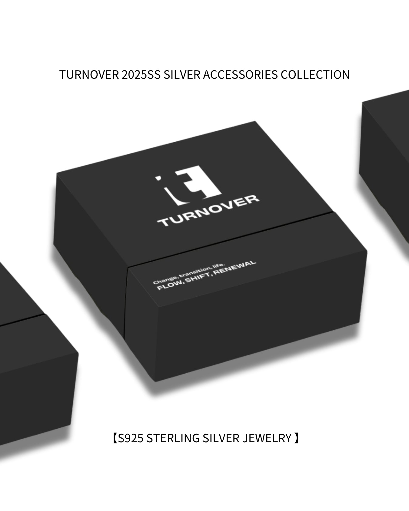 TURNOVER S925 STERLING SILVER NECKLACE "S925 銀頸鏈" (S925-T3)