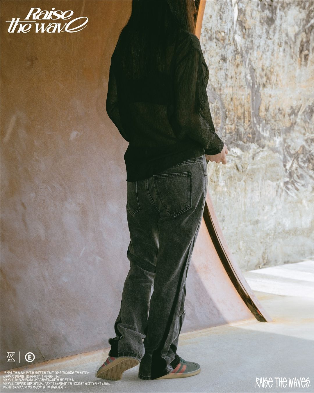 COWAVE 24SS Patch Denim Jeans