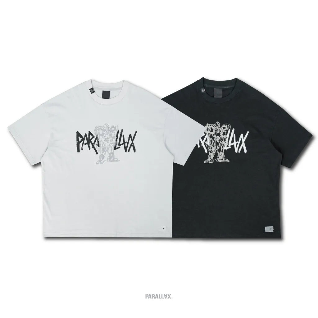 PARALLAX 24 S/S “Doodle robot” Tee