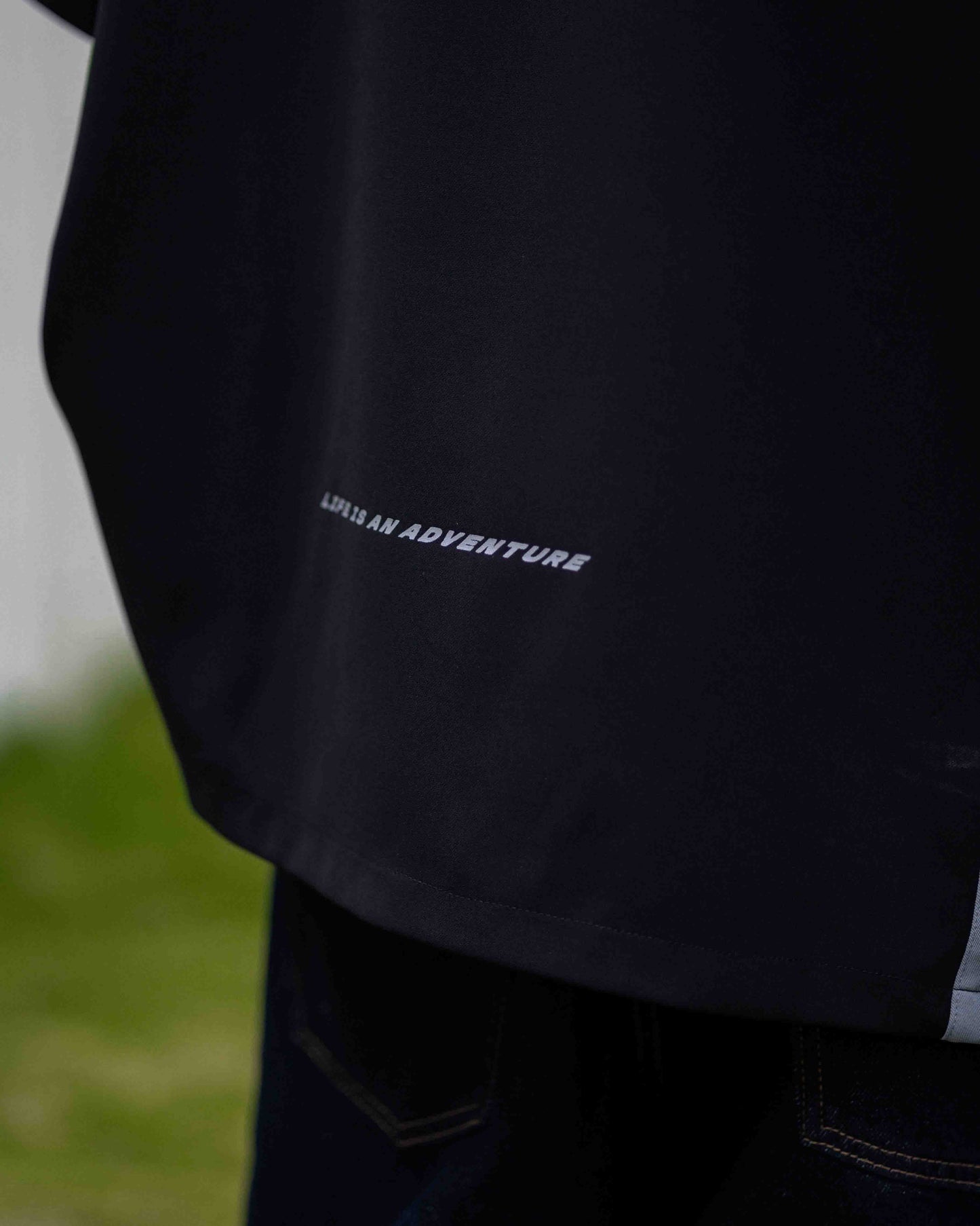 QUEST SPLICING JERSEY SHIRT 拼接機能重磅 上衣
