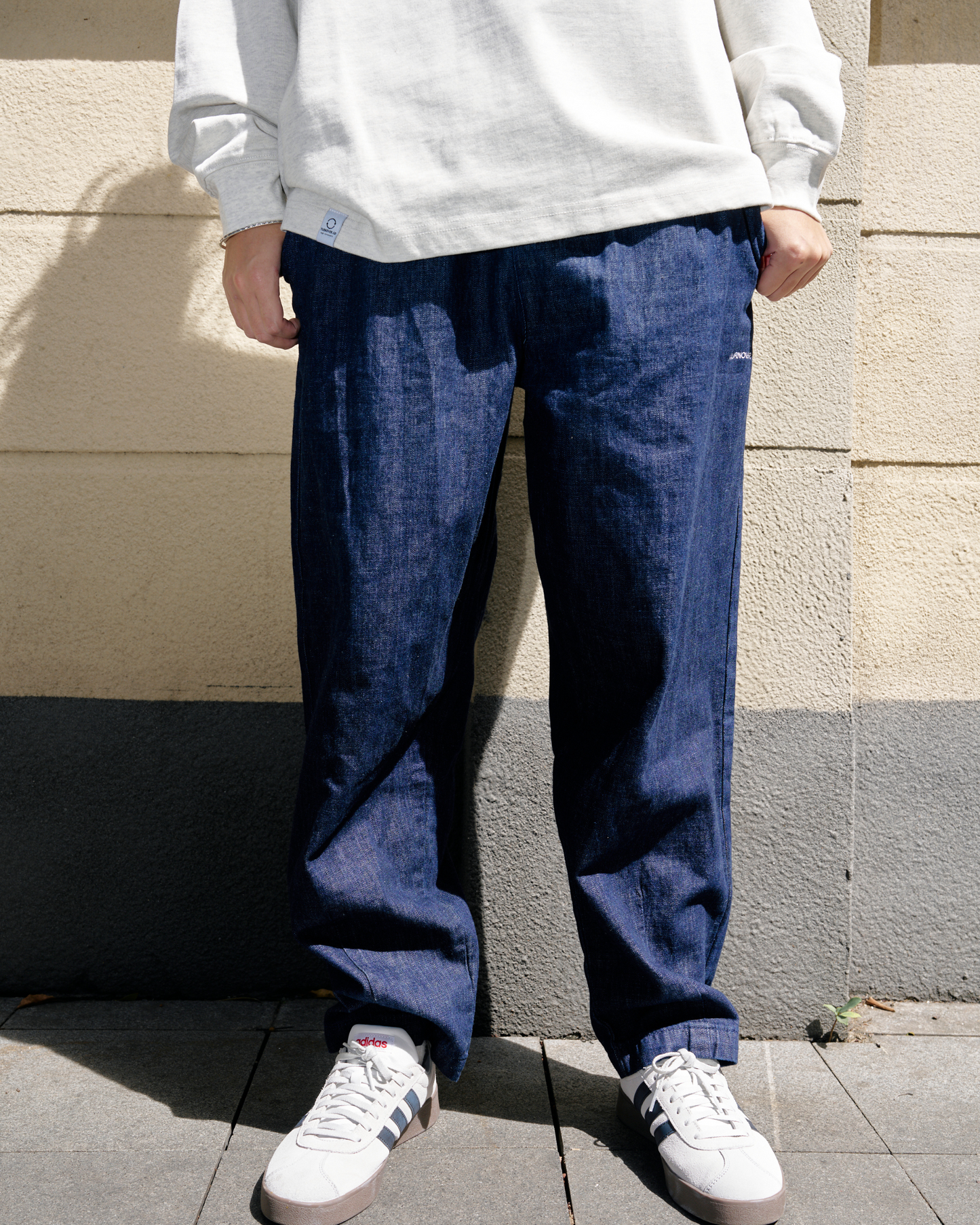 TURNOVER DENIM JEANS