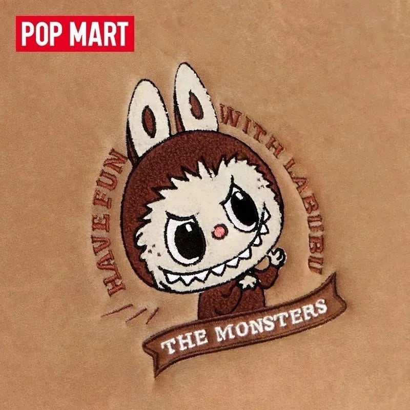 POP MART POPMART 泡泡瑪特 LABUBU 毛絨托特包 肩背包