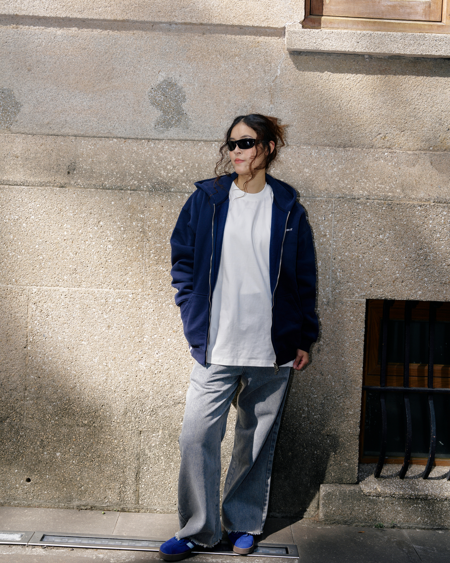 TURNOVER HOODED COTTON JACKET IN 3 COLORS