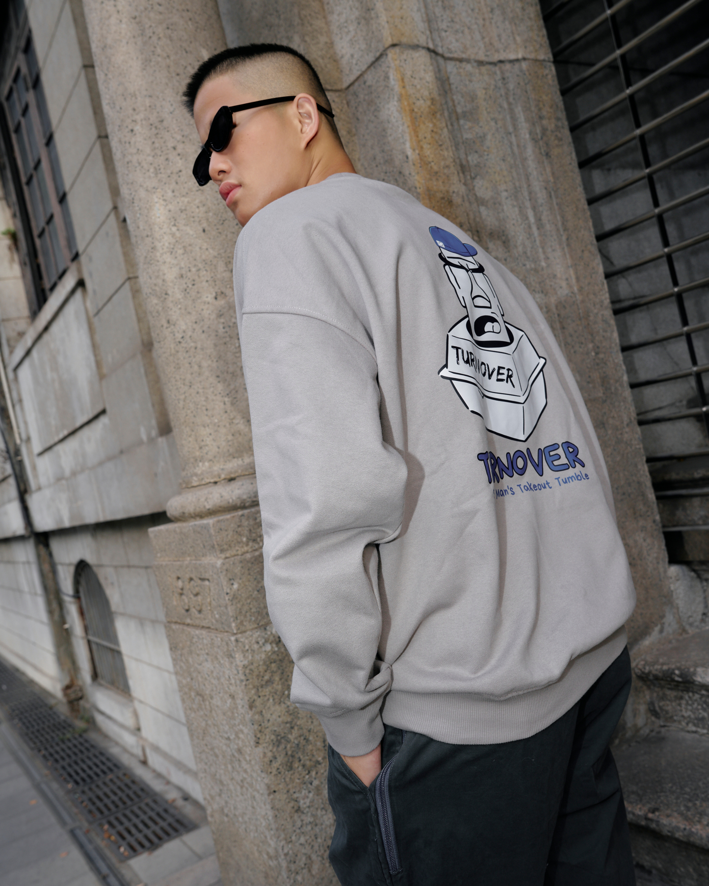 Turnover Stone Man's Takeout Tumble Sweater