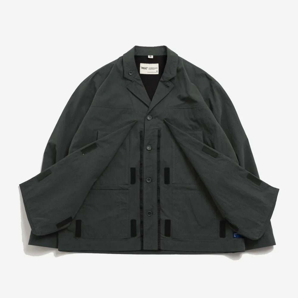 TMCAZ - Deformation Layer Multi-pocket Jacket - C42 / Woodland Gray