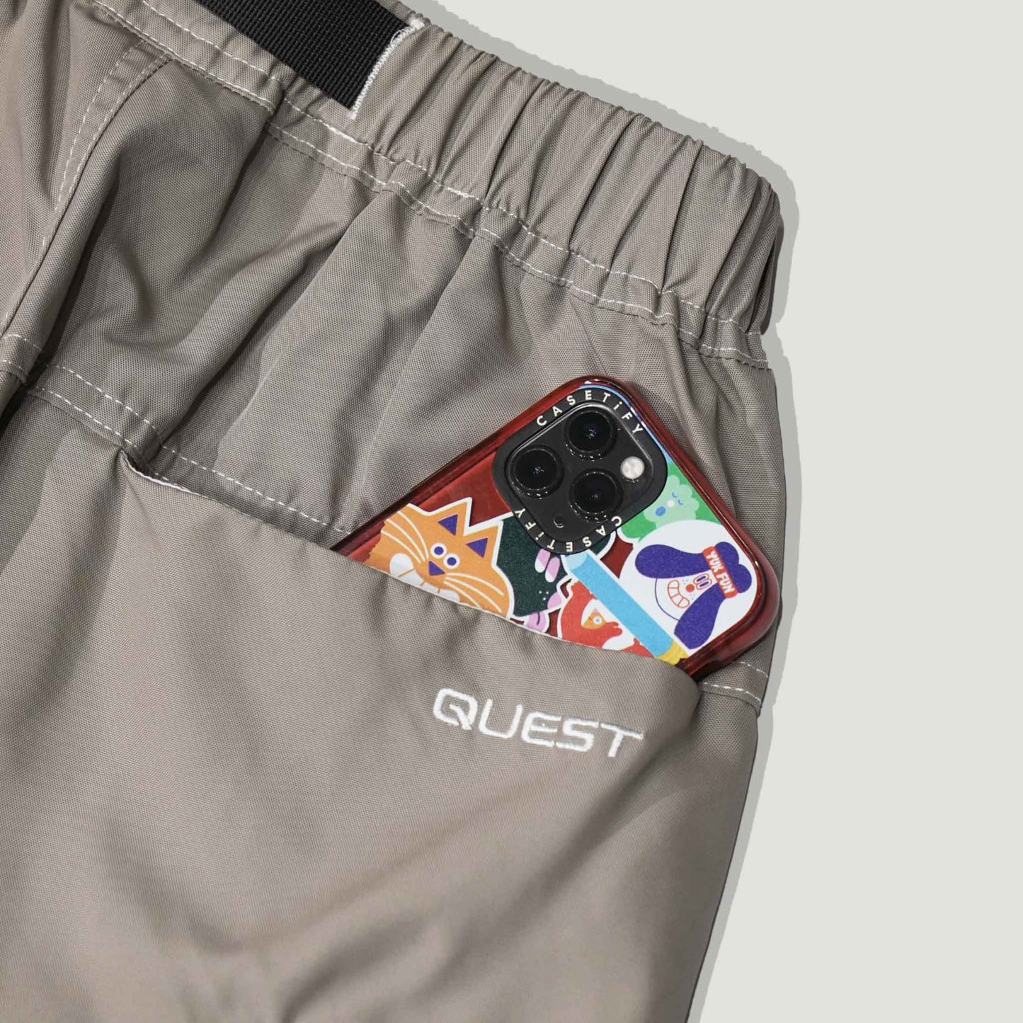 NYLON CARGO PANTS 尼龍口袋工作褲