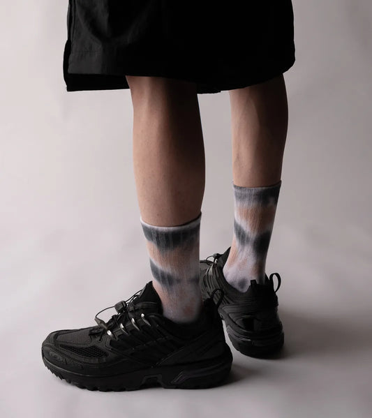 Spray Dye Crew 中高筒休閒襪