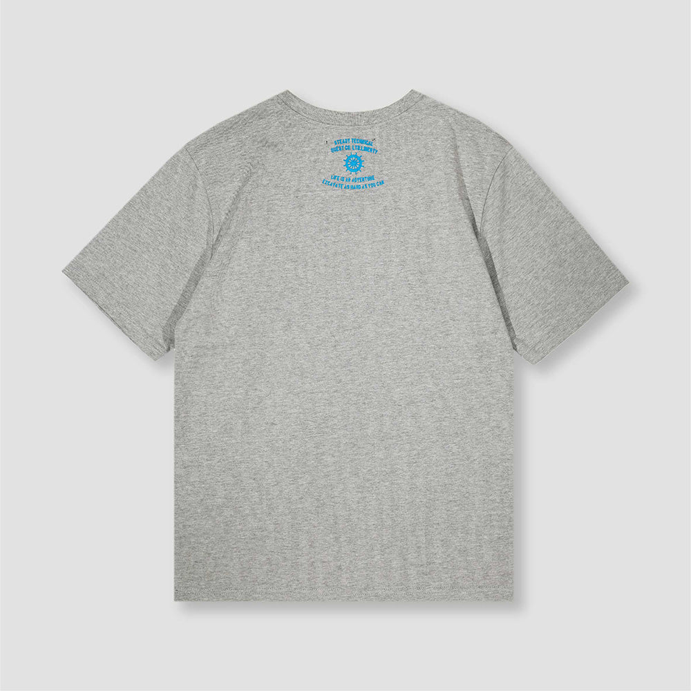 【QUEST】老鷹瓶蓋圖案短tee