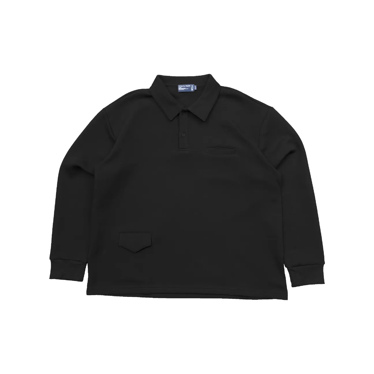 SIMON MADE TL-2325 OVERSIZE 多口袋 太空棉 POLO衫