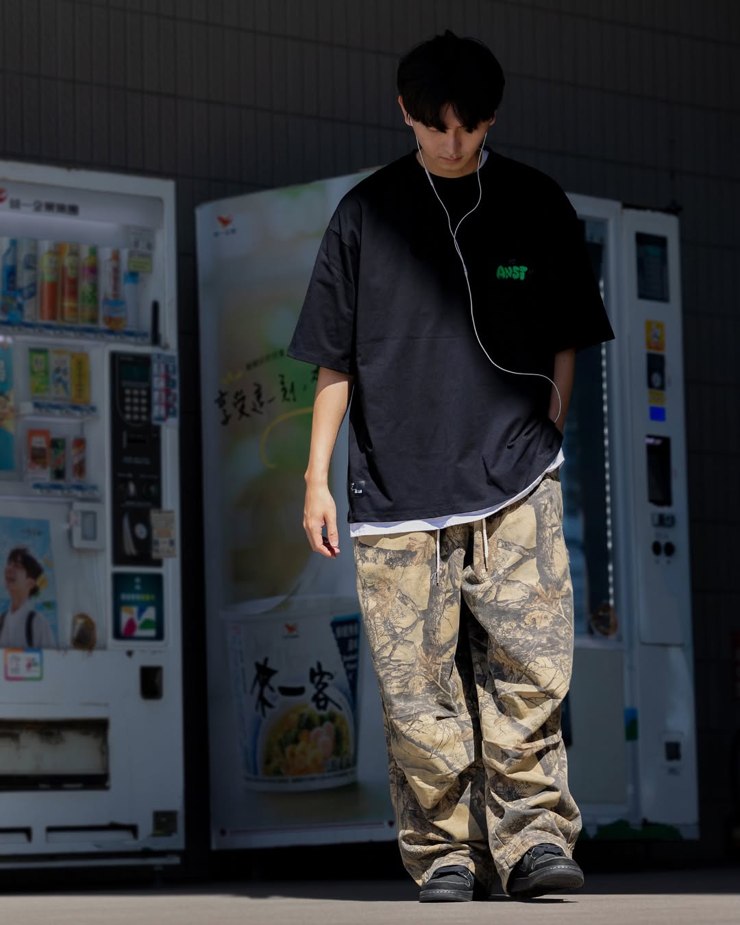 ANST FORM-9:CODY Tee/黑色 AD30.L