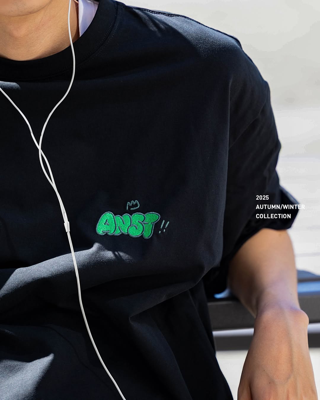 ANST FORM-9:CODY Tee/黑色 AD30.L