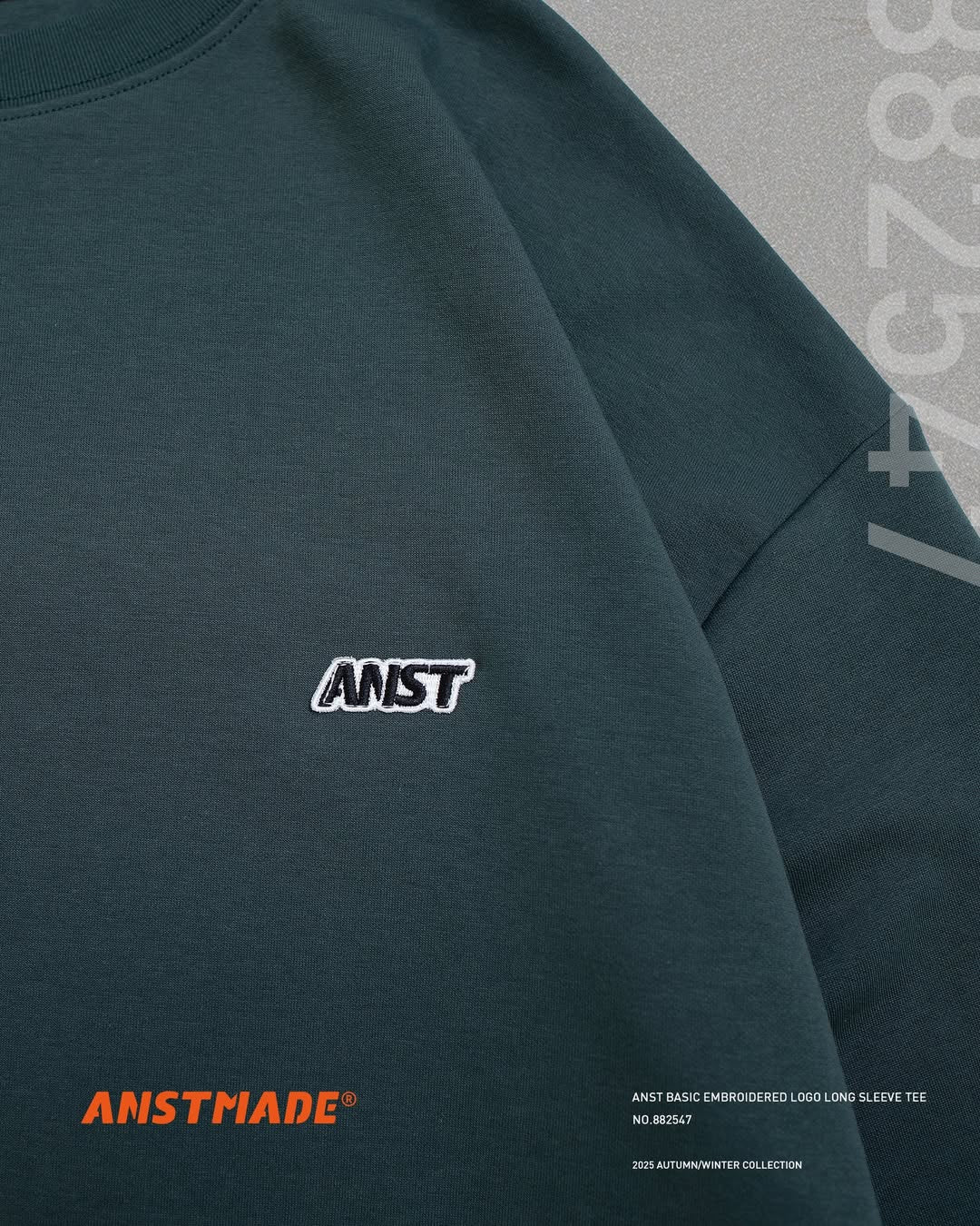 ANST 空氣感LOGO長T