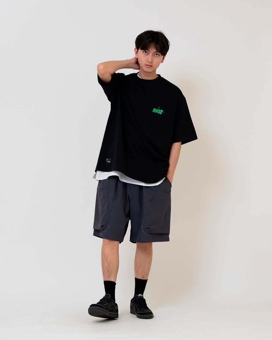 ANST FORM-9:CODY Tee/冷灰 AD30.L