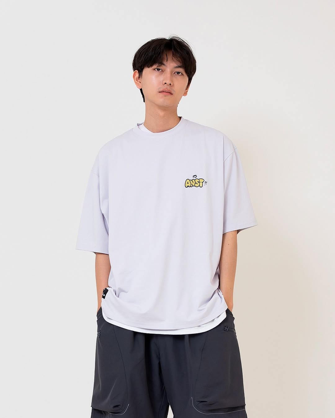 ANST FORM-9:CODY Tee/冷灰 AD30.L
