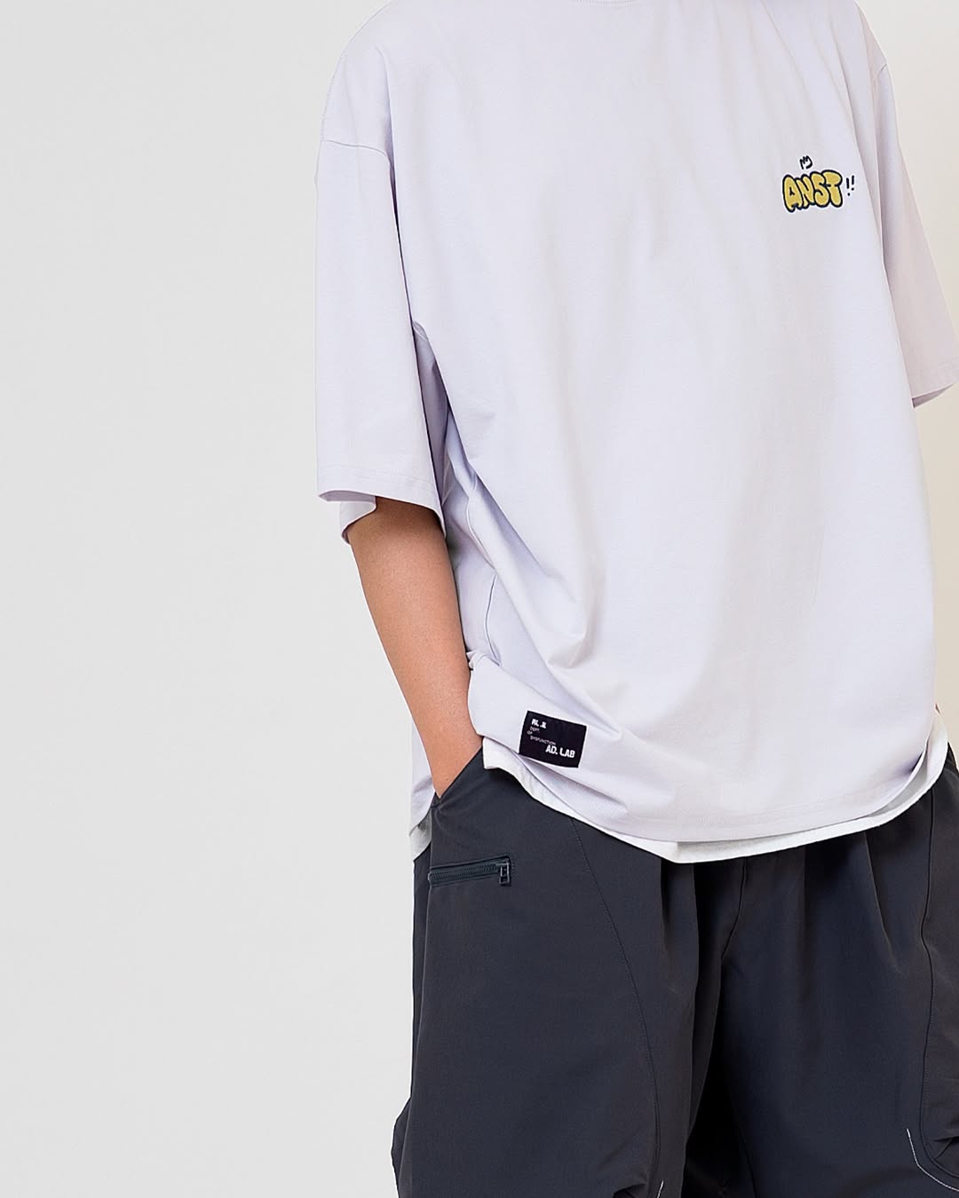 ANST FORM-9:CODY Tee/冷灰 AD30.L