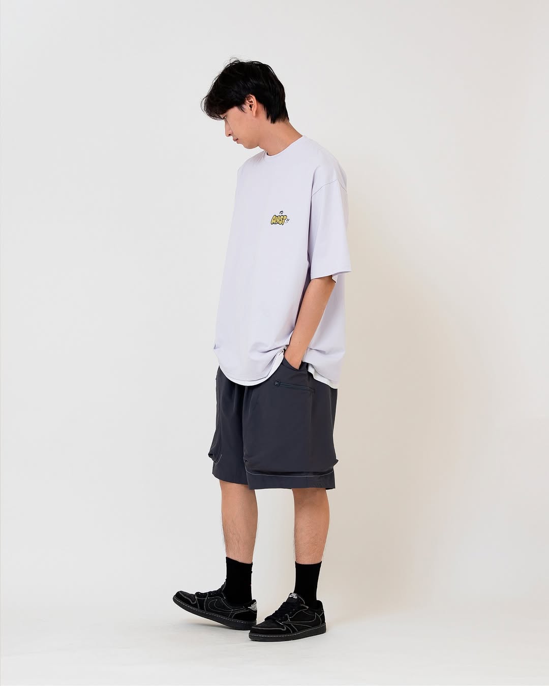 ANST FORM-9:CODY Tee/冷灰 AD30.L