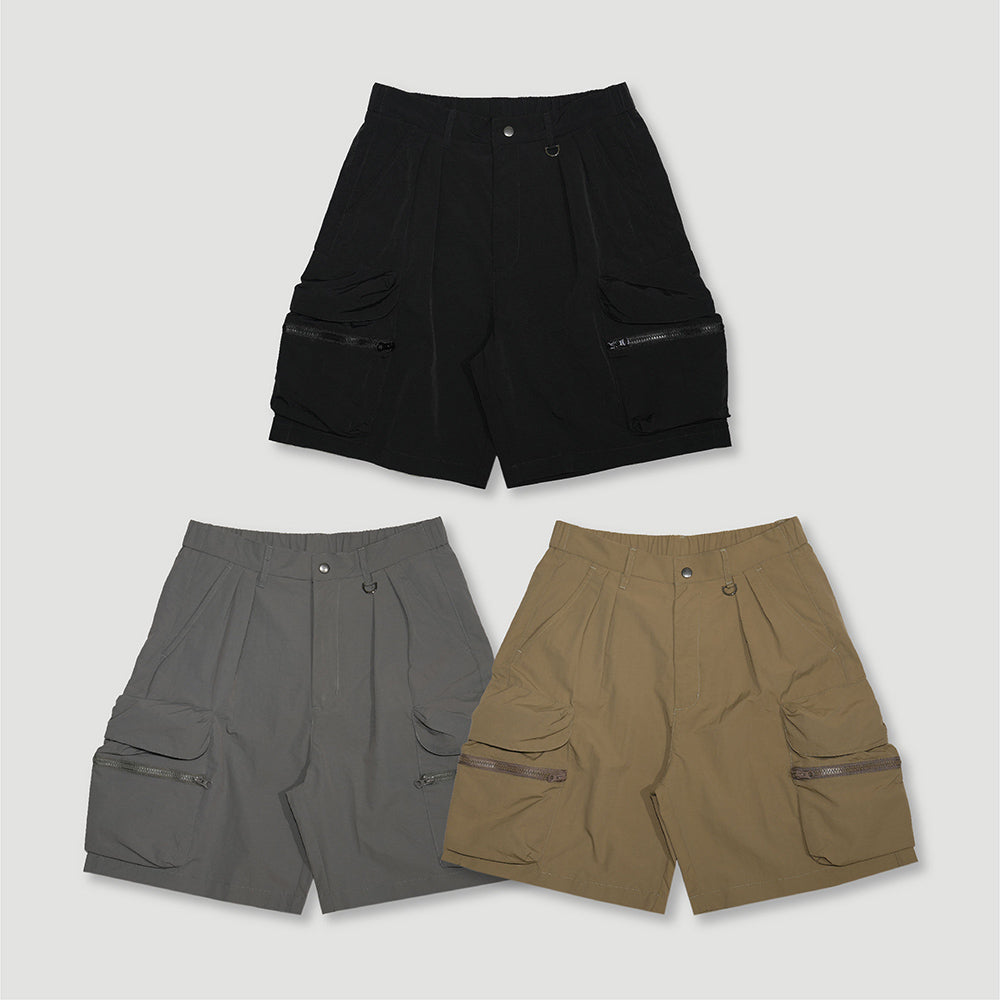 【QUEST】MULTI-POCKET SHORTS - 機能多口袋短褲