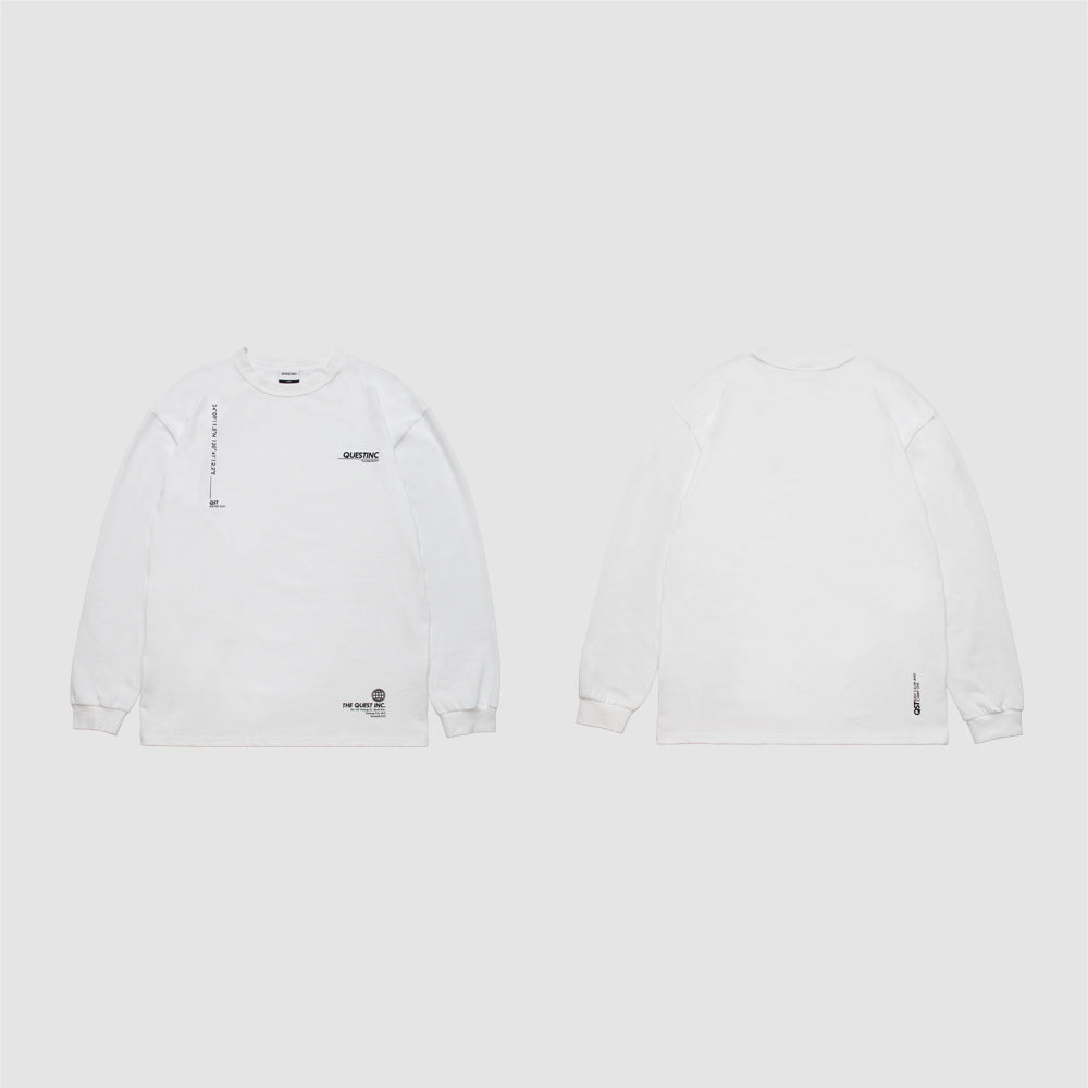 【QUEST】GPS LS TEE - 座標薄長TEE