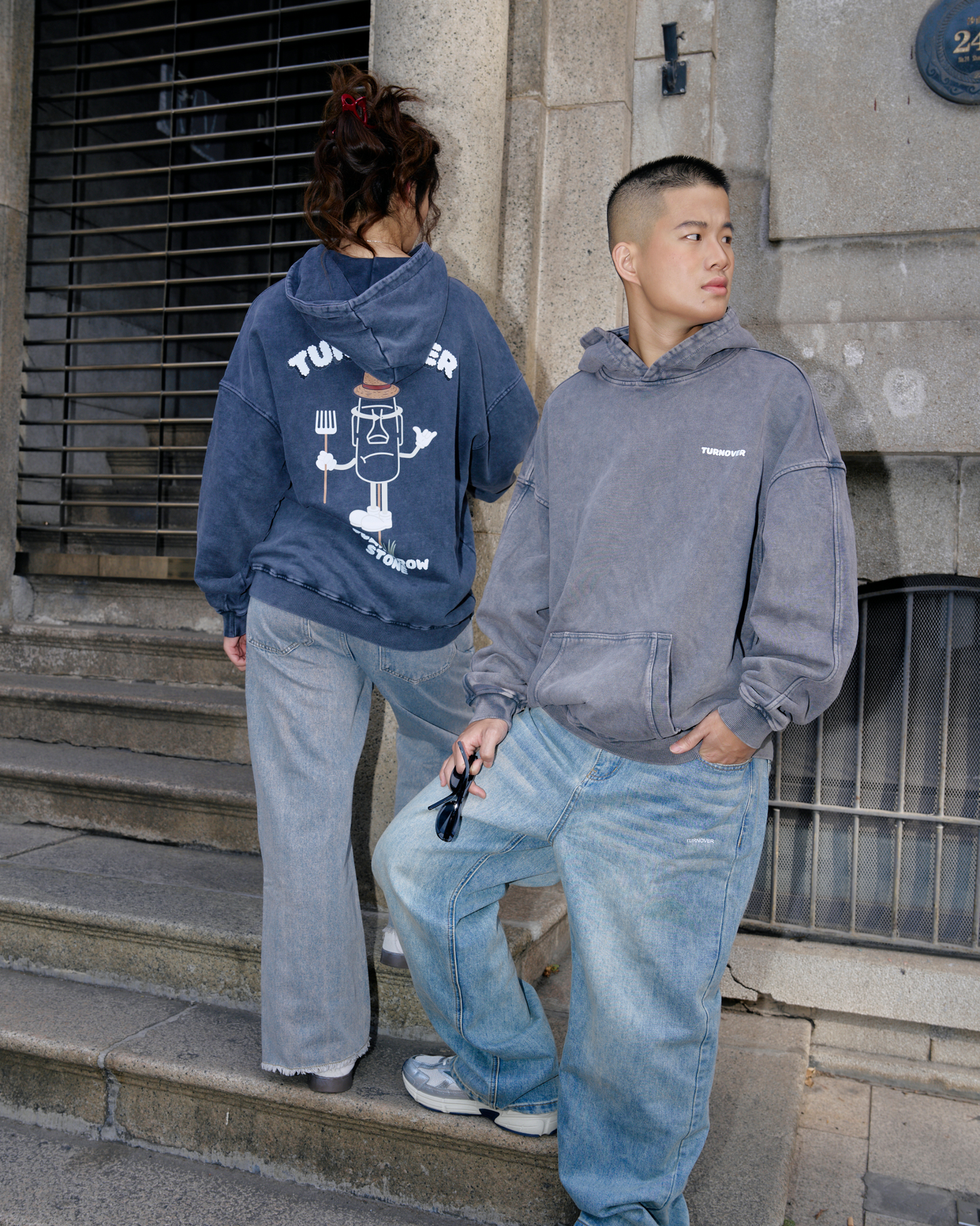 Turnover Scarecrow Stone Hoodie