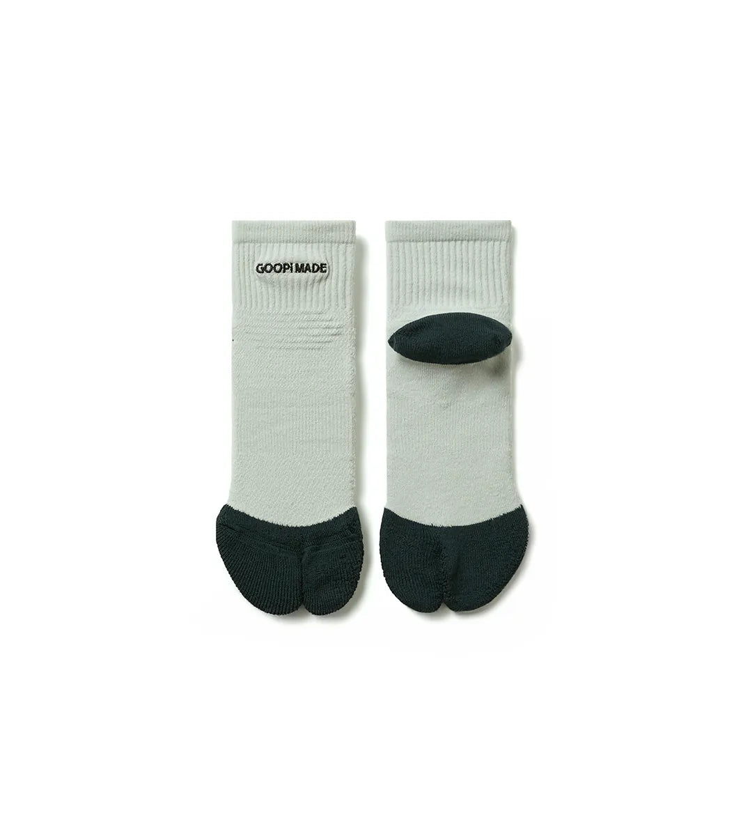 GOOPiMADE® GKA-04 SOFTBOX Coolmax® Tabi Socks (Light) 分趾低筒襪 - Ivory