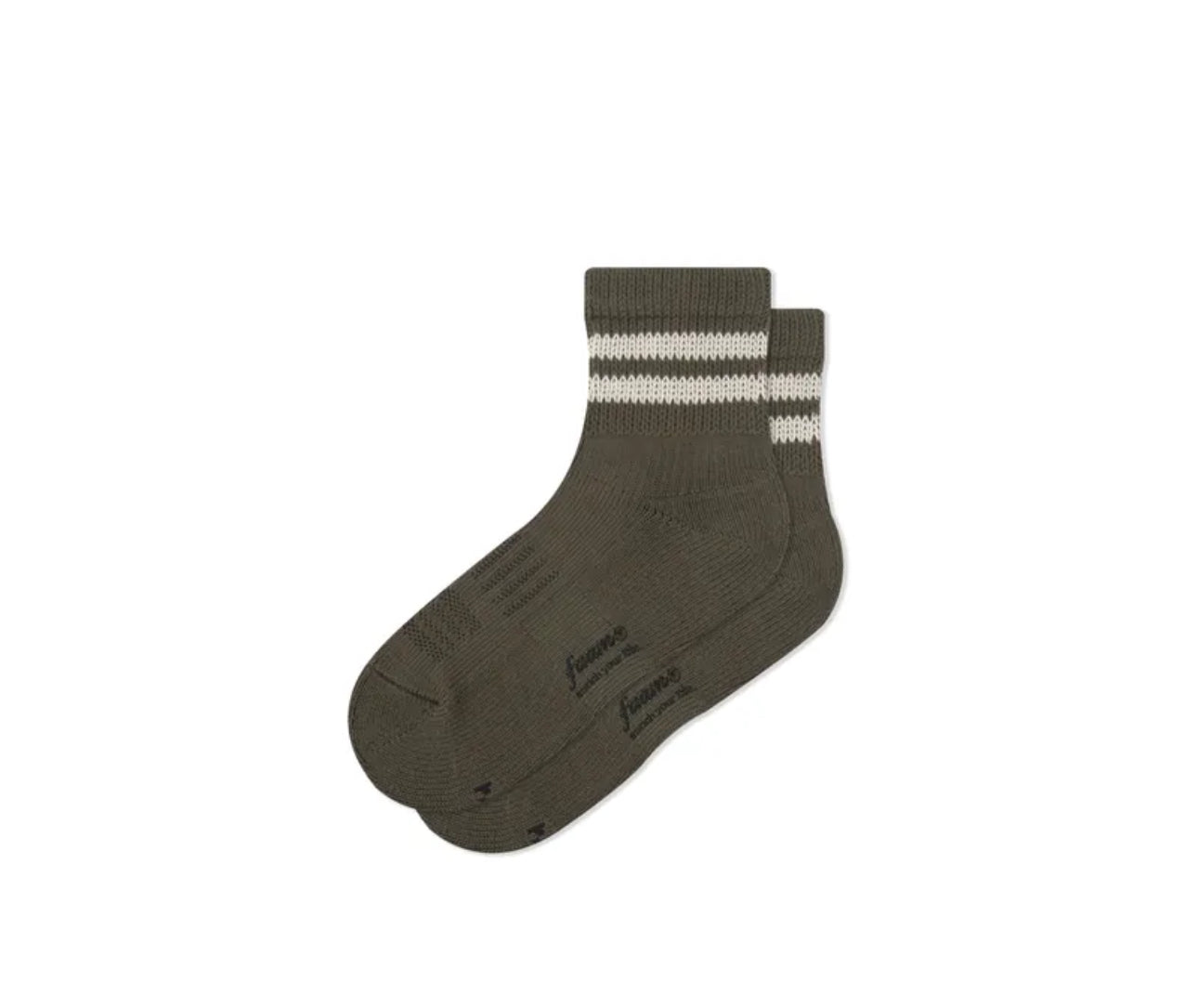 FAAM OLD SCHOOL STRIPED ANKLE 條紋針織中筒襪 NTRO007