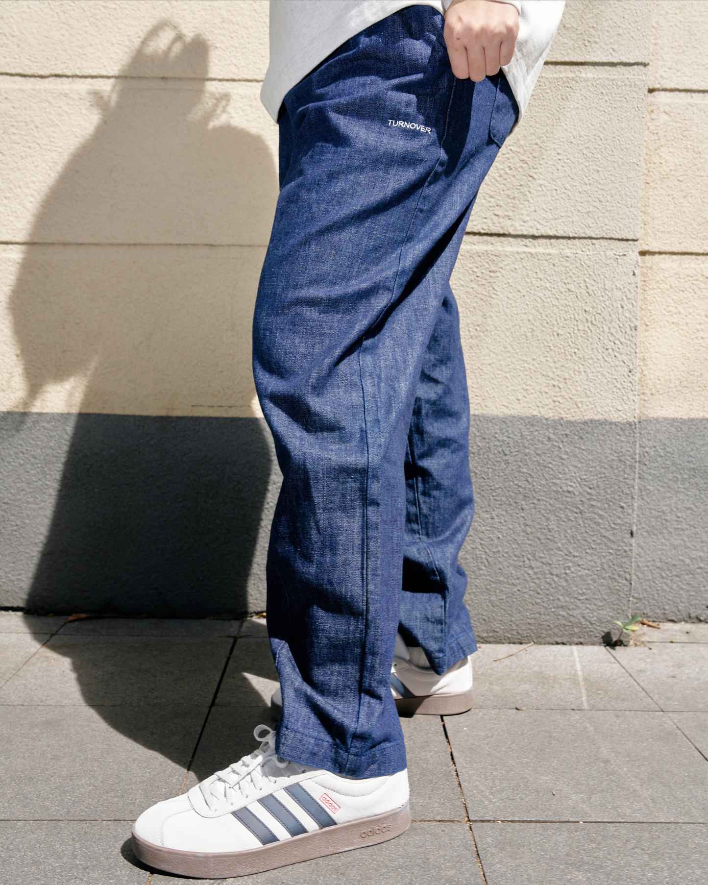 TURNOVER DENIM JEANS
