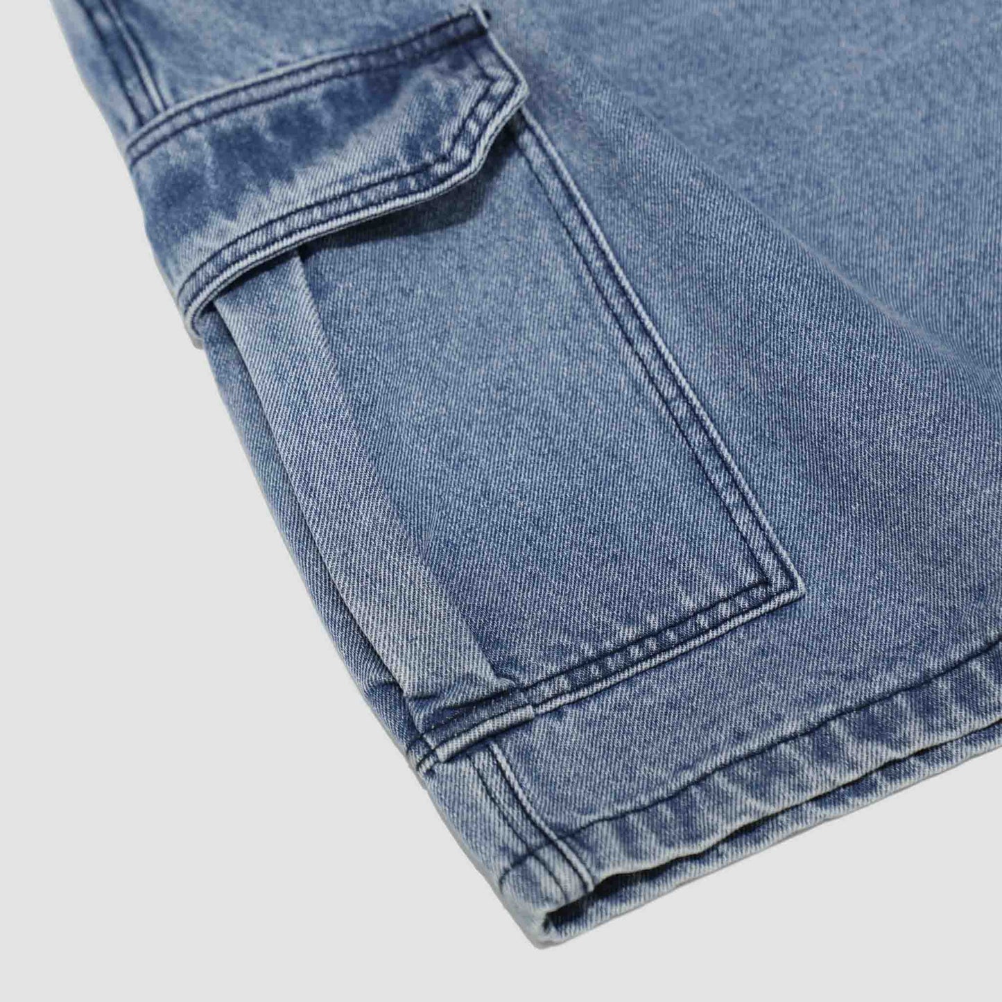 QUEST Denim Pocket Shorts 五分口袋牛仔短褲