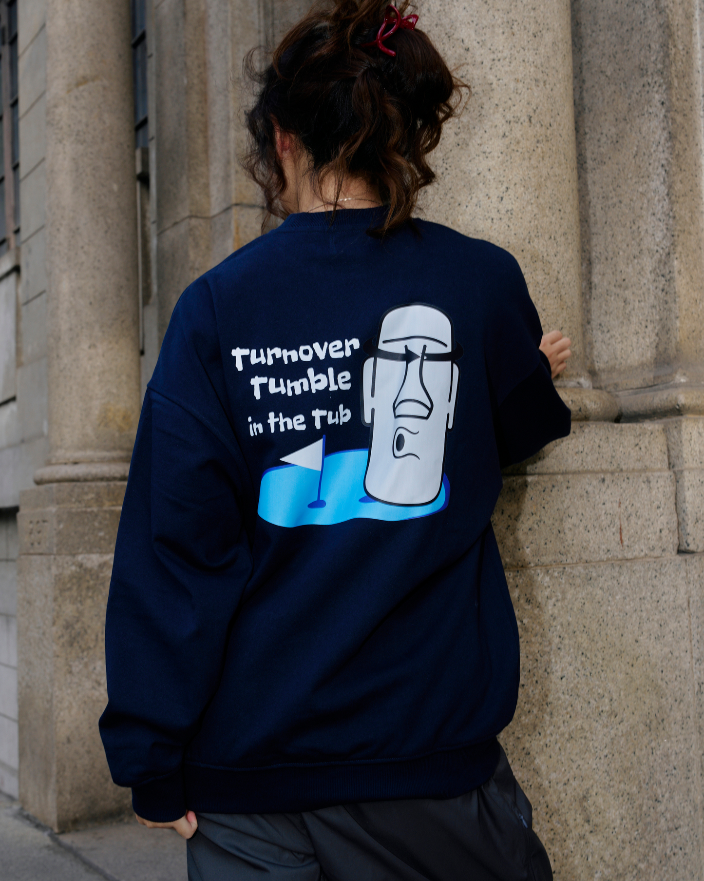 Turnover Tumble in the Tub Sweater