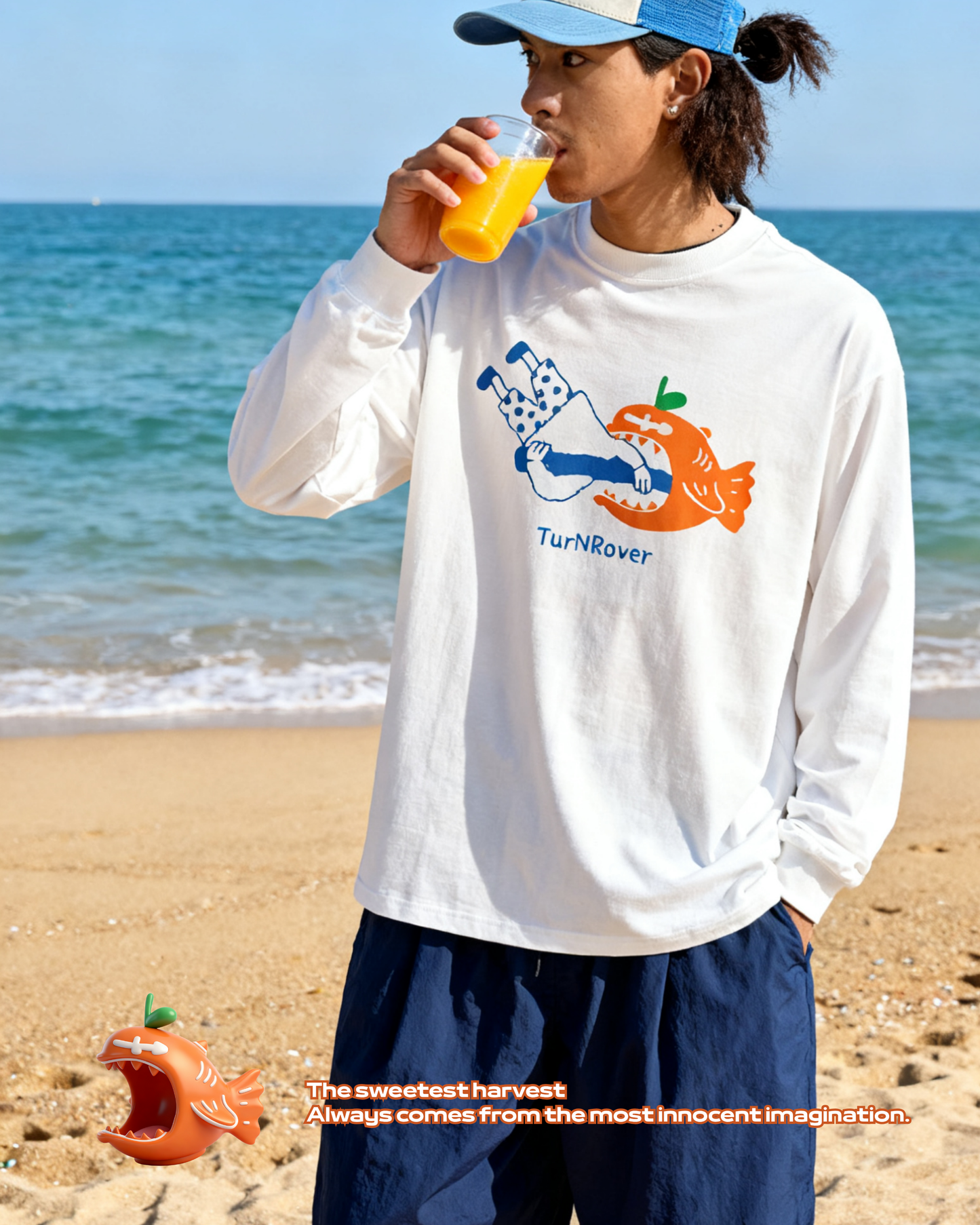 TURNOVER 2025AW Citrus Fishing “25AW-LT10 橙海漁趣”