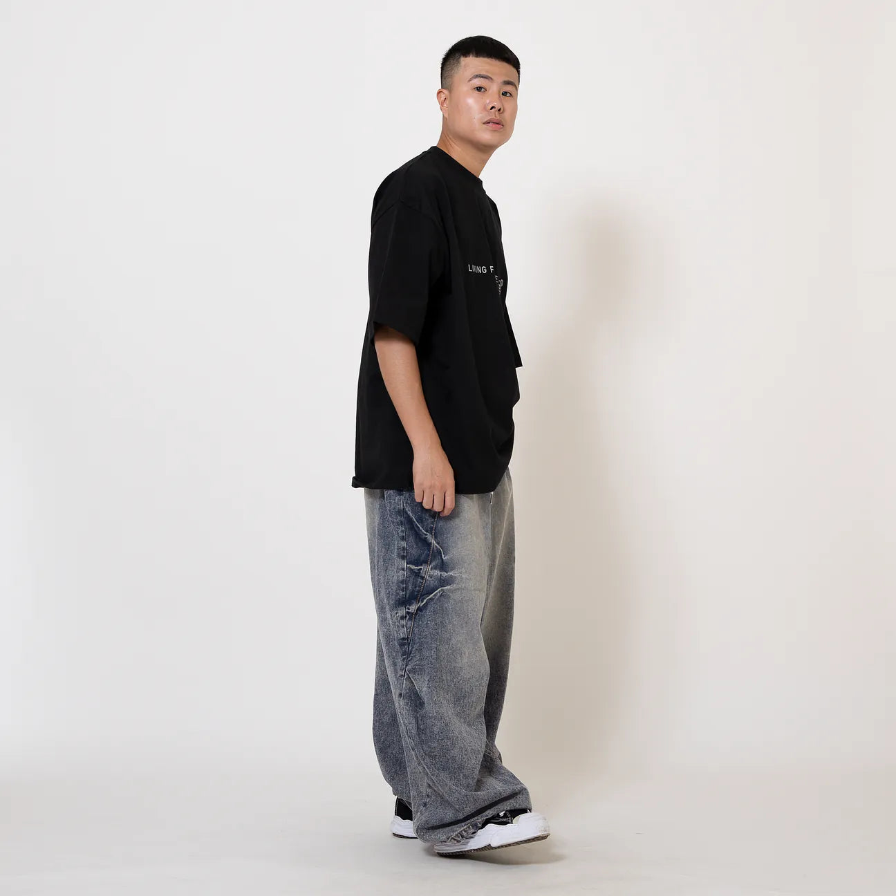 ANST LIVING for LOVE TEE/黑色 AD17.R 882432