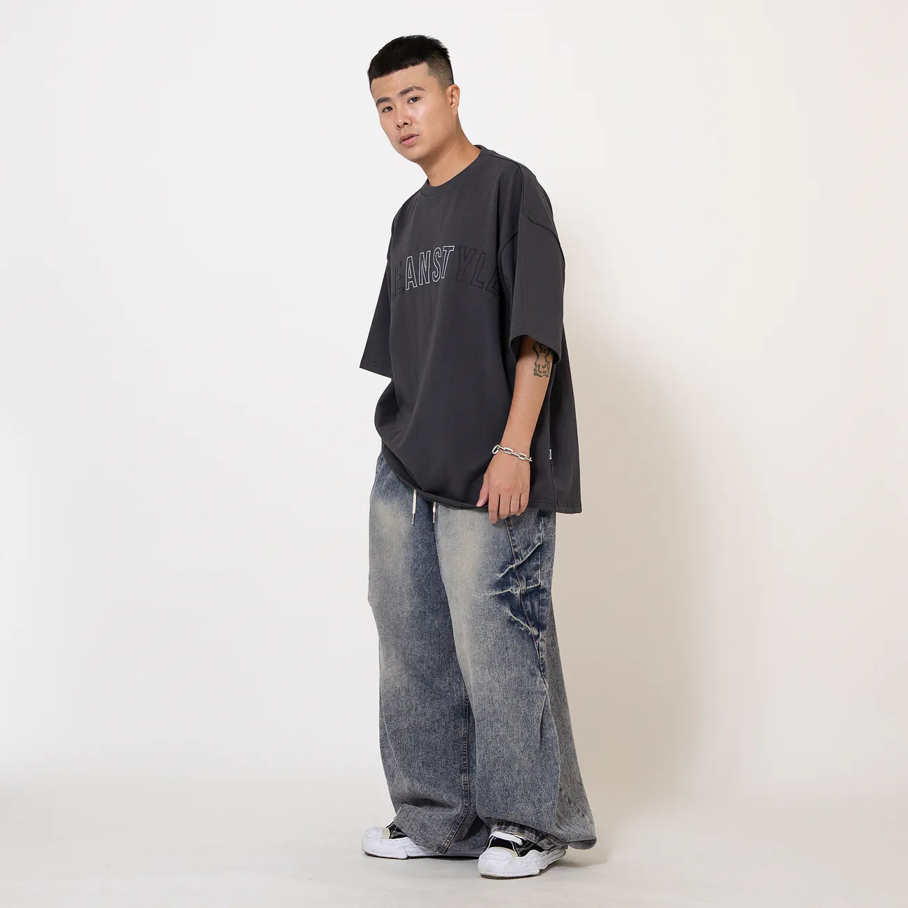 ANST CLEANSTYLE of ANST TEE/深灰 AD16.R 882431