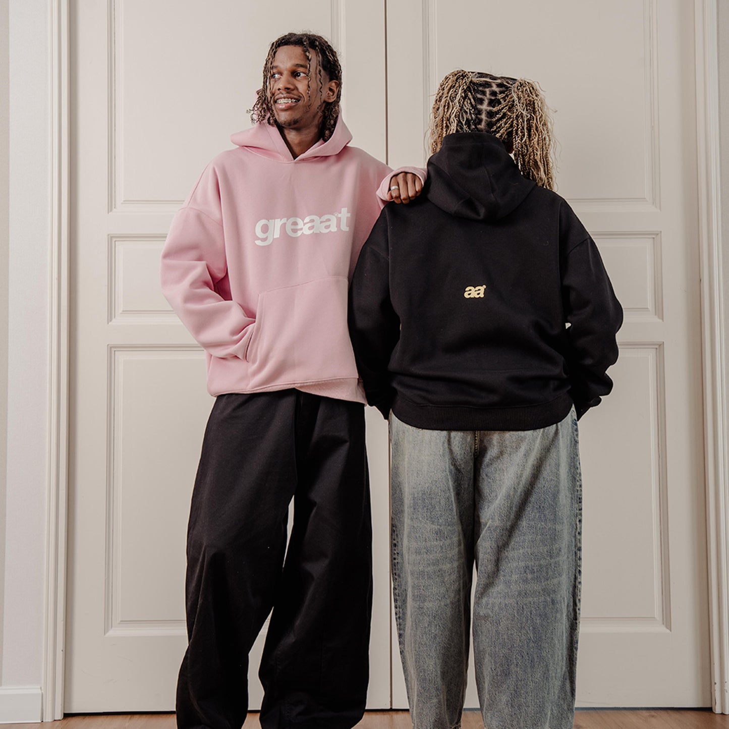 A.A Greaat Hoodie Black
Clean, timeless, and effortlessly versatile — a shade that anchors any outfit with confidence and simplicity