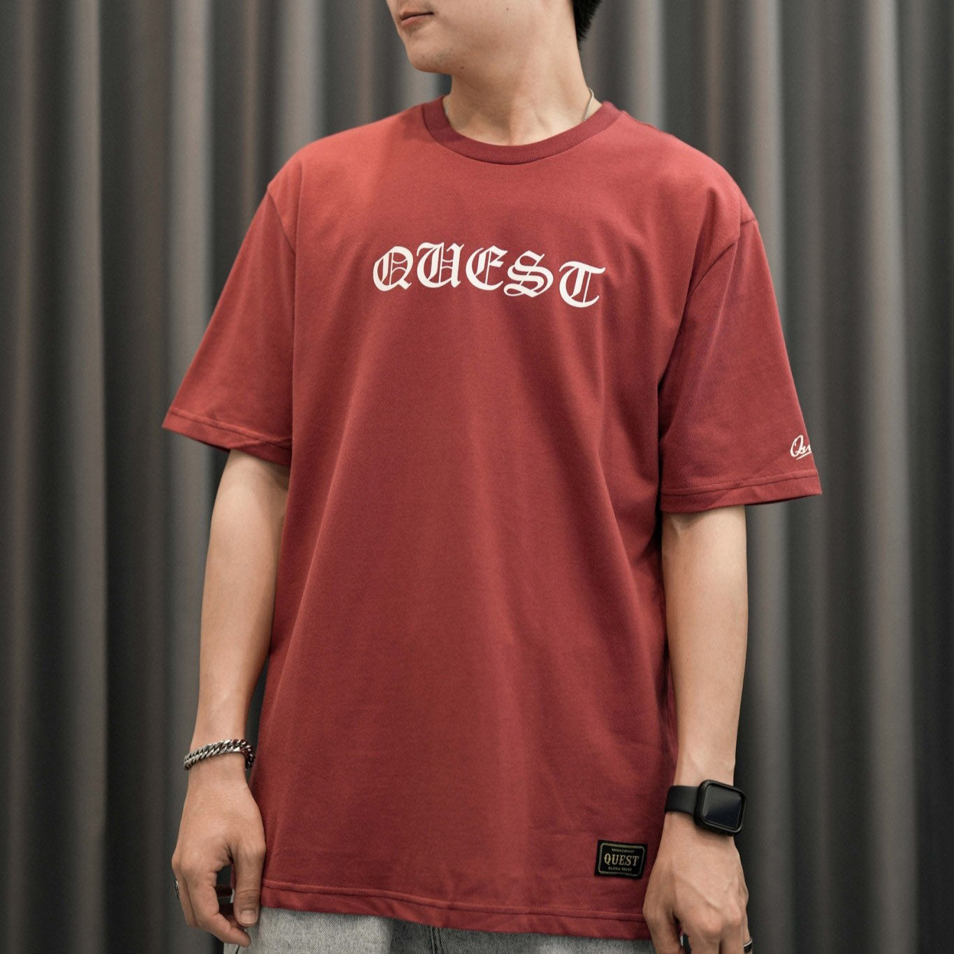 【QUEST】CROSS TEE 短T