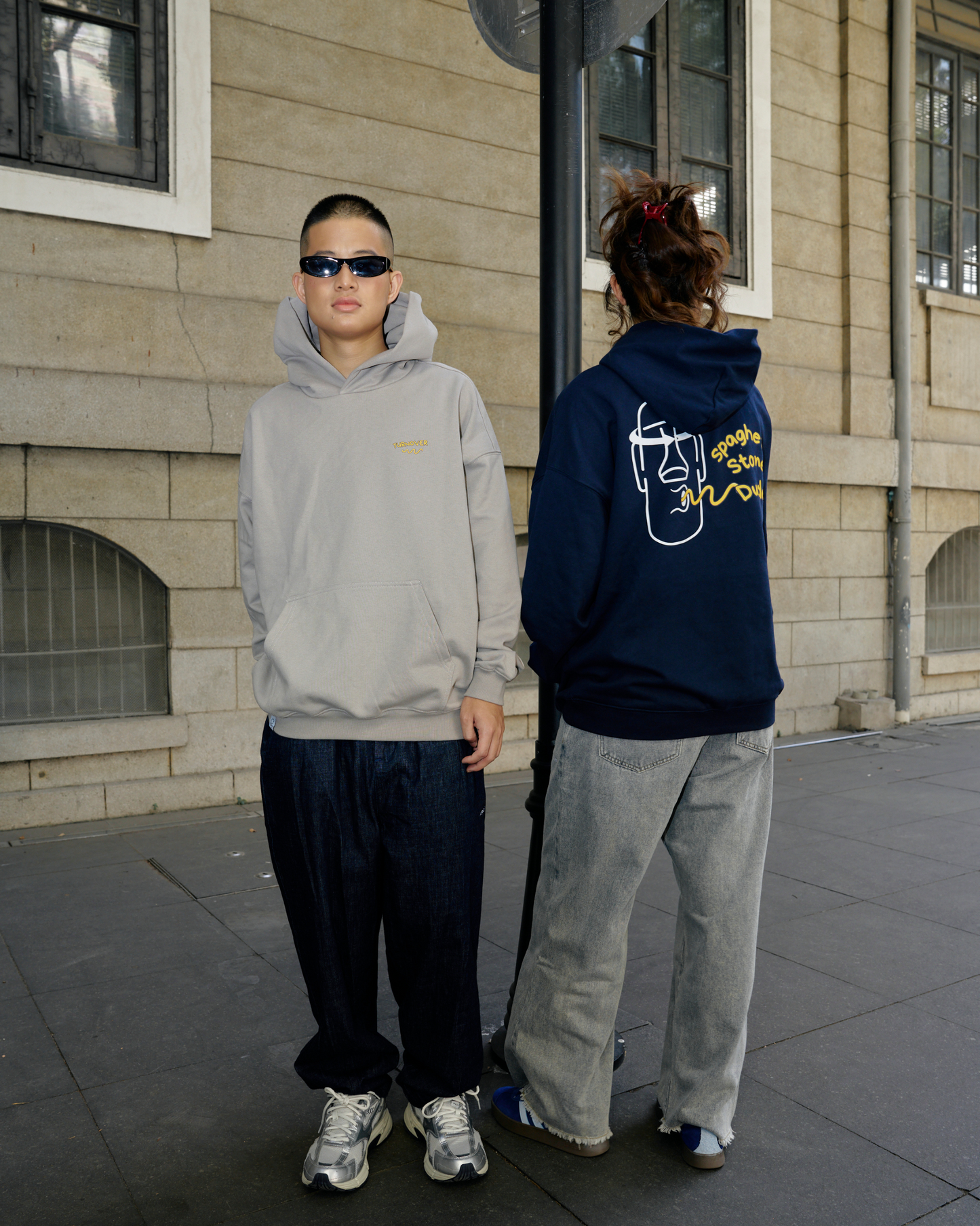 Turnover Spaghetti Stone Dude Hoodie