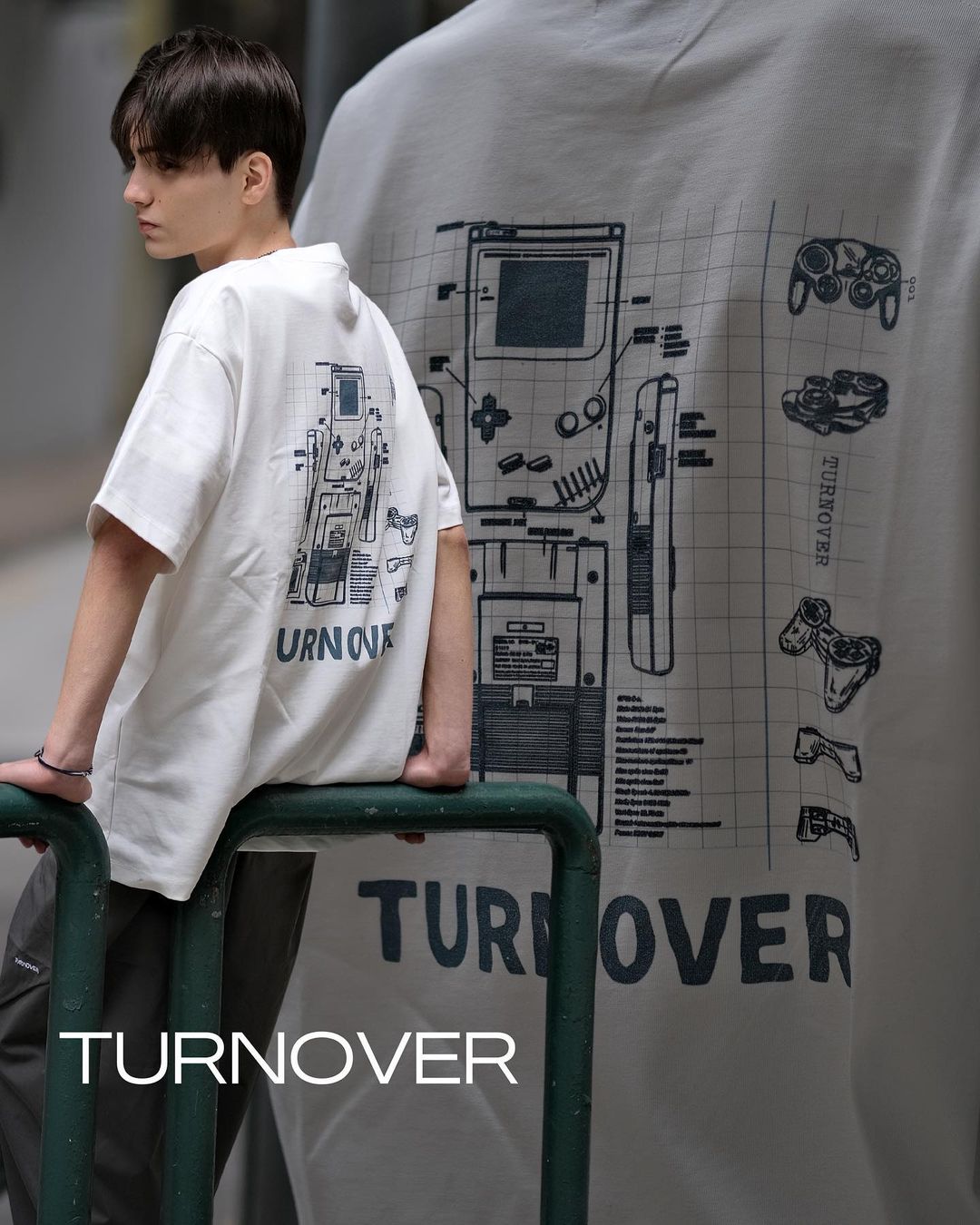 TURNOVER GAMEBOY T-SHIRT
