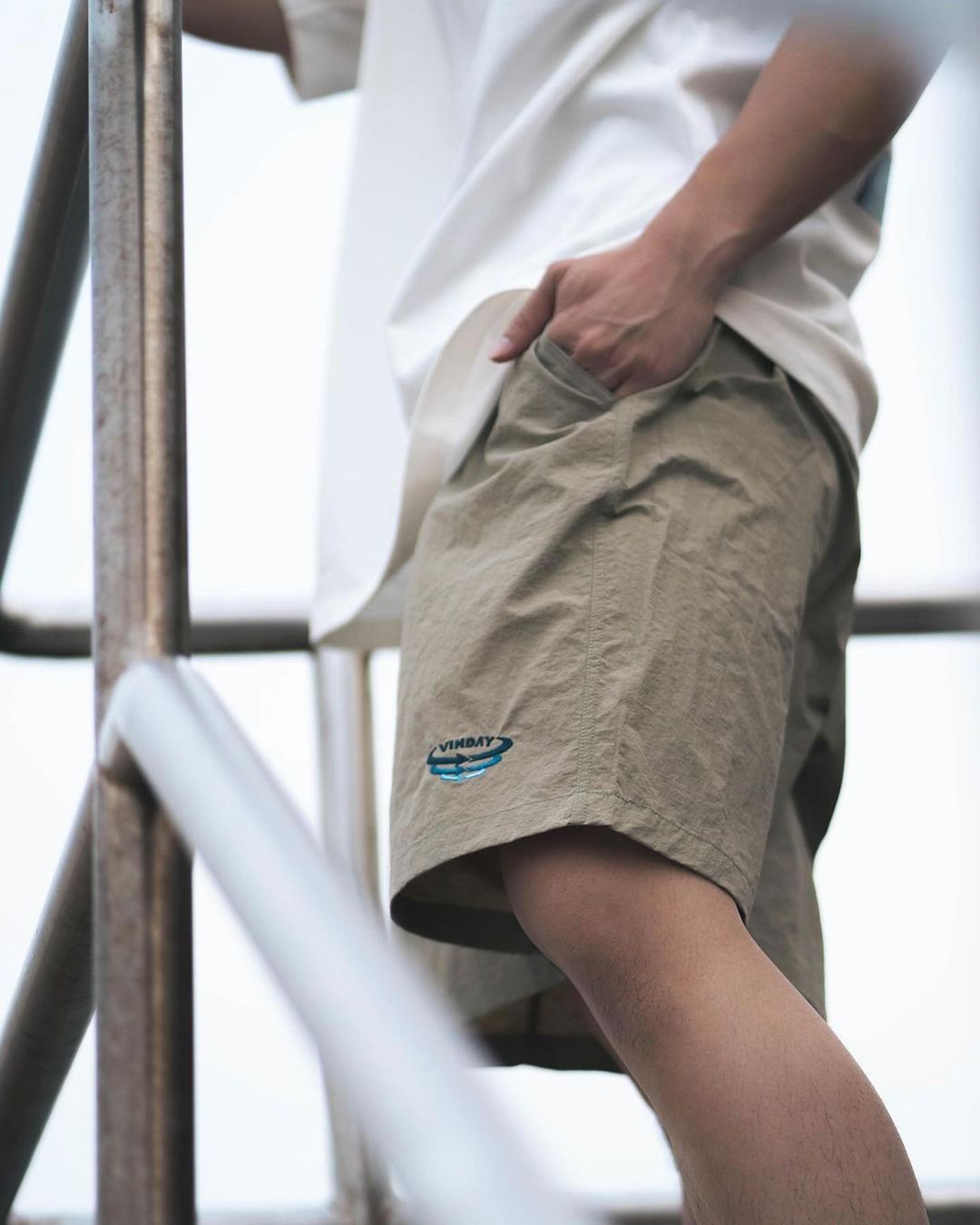 @VINDAYHK X TURNOVER 2024 SPRING & SUMMER FORGOTTEN NYLON SHORTS