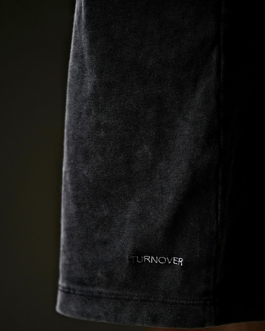 TURNOVER WASHED COTTON PANTS