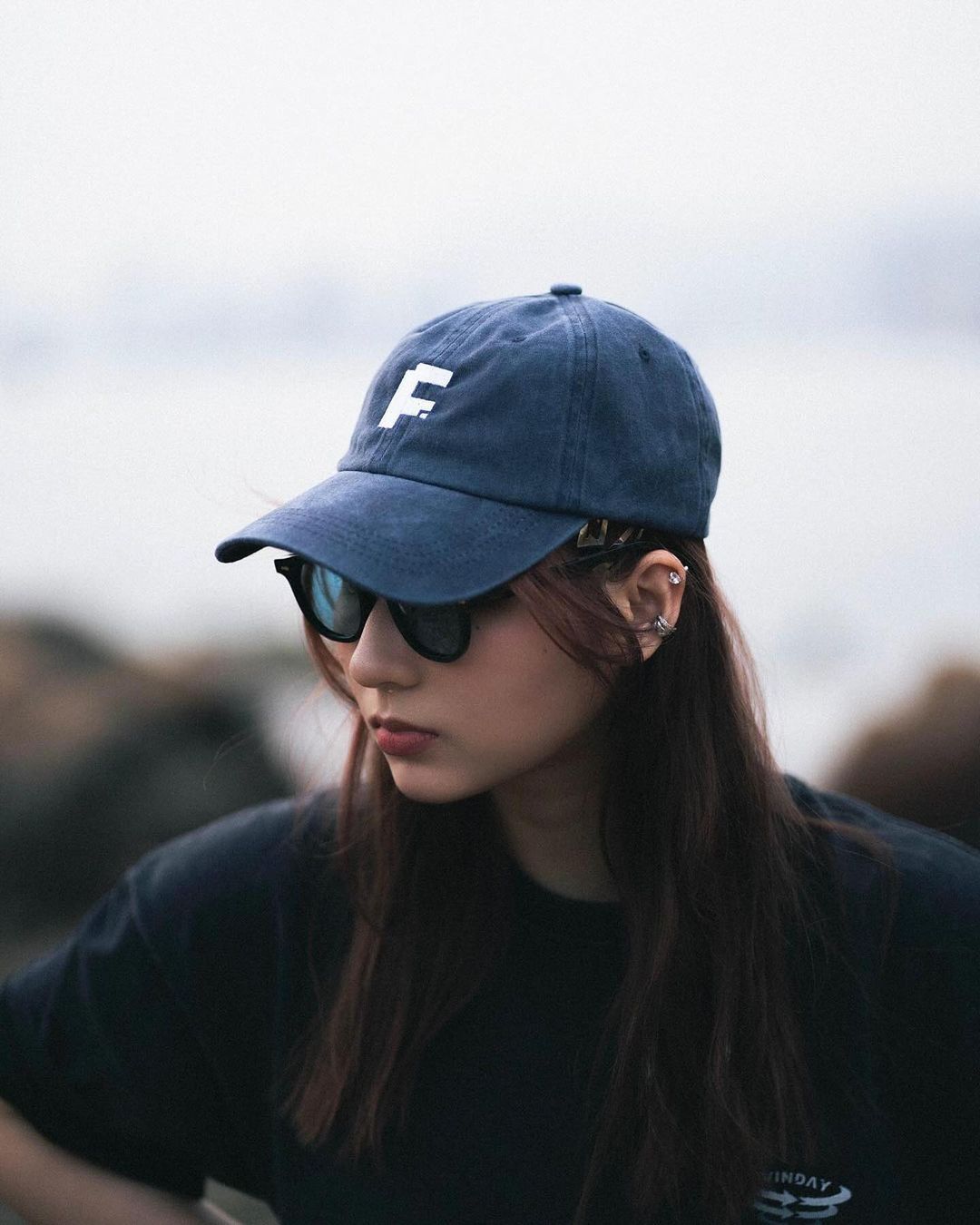 VINDAYHK X TURNOVER 2024 SPRING & SUMMER FORGOTTEN WASHED LOGO CAP