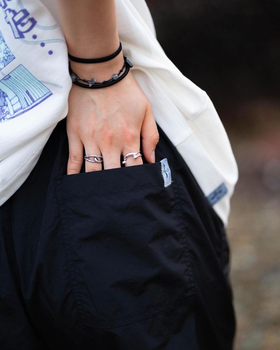 @VINDAYHK X TURNOVER 2024 SPRING & SUMMER FORGOTTEN NYLON SHORTS