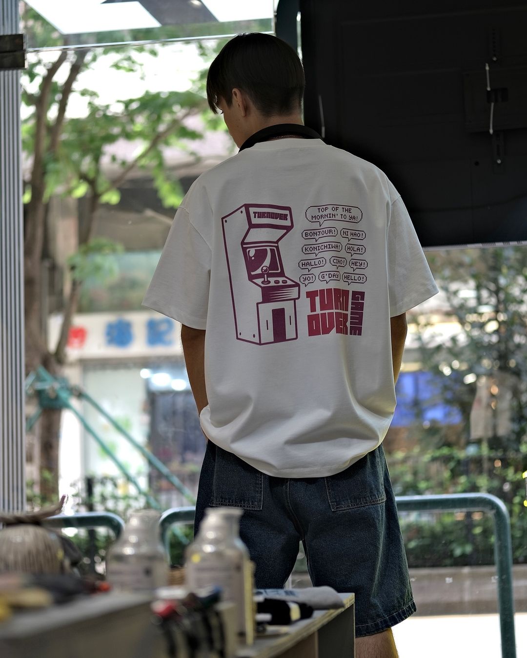 TURNOVER GAME CONSOLE T-SHIRT