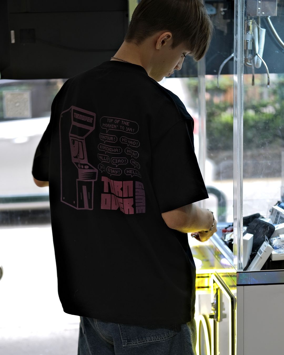 TURNOVER GAME CONSOLE T-SHIRT