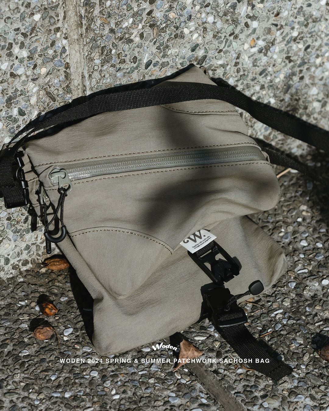 WODEN 2024 SPRING & SUMMER PATCHWORK SACHOSH BAG