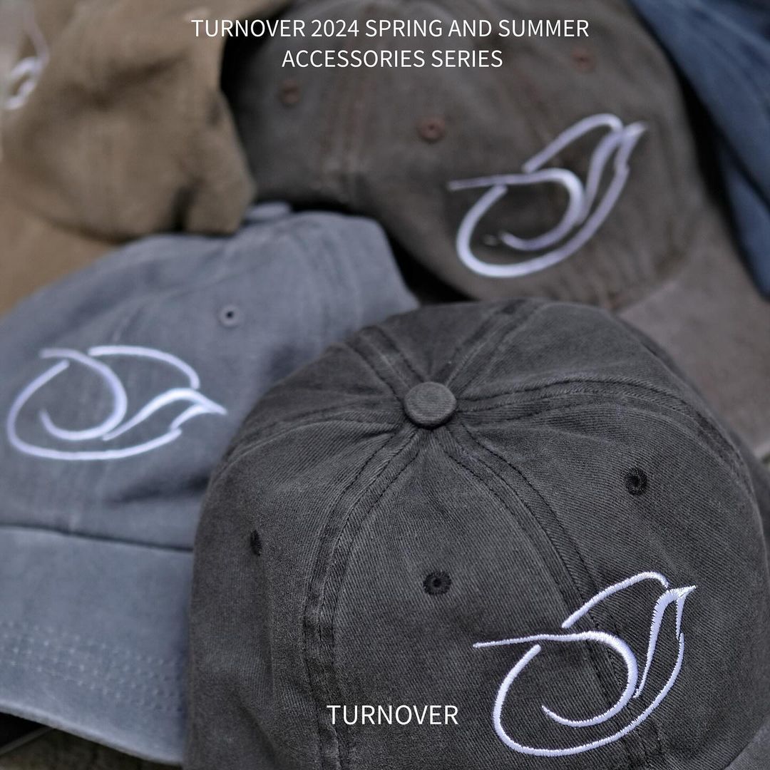 TURNOVER WASHED CAP