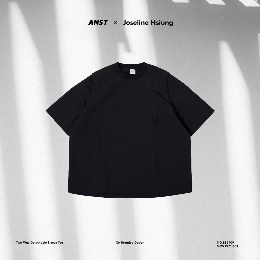 ANST X JOSELINE HSIUNG 2WAY DETACHABLE SLEEVE TEE 882409
