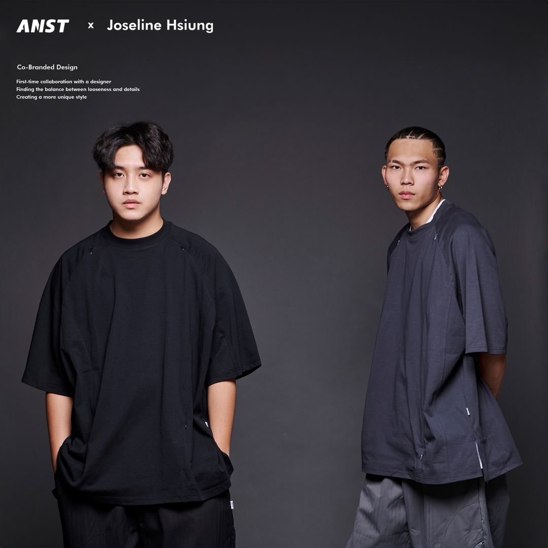 ANST X JOSELINE HSIUNG HIDDEN ZIPPER CUT TEE 882407