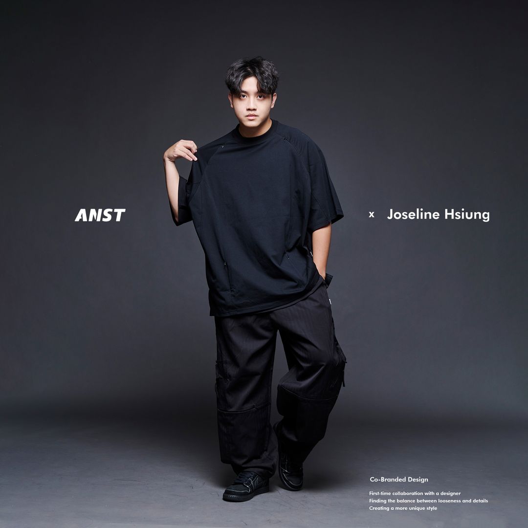 ANST X JOSELINE HSIUNG HIDDEN ZIPPER CUT TEE 882407