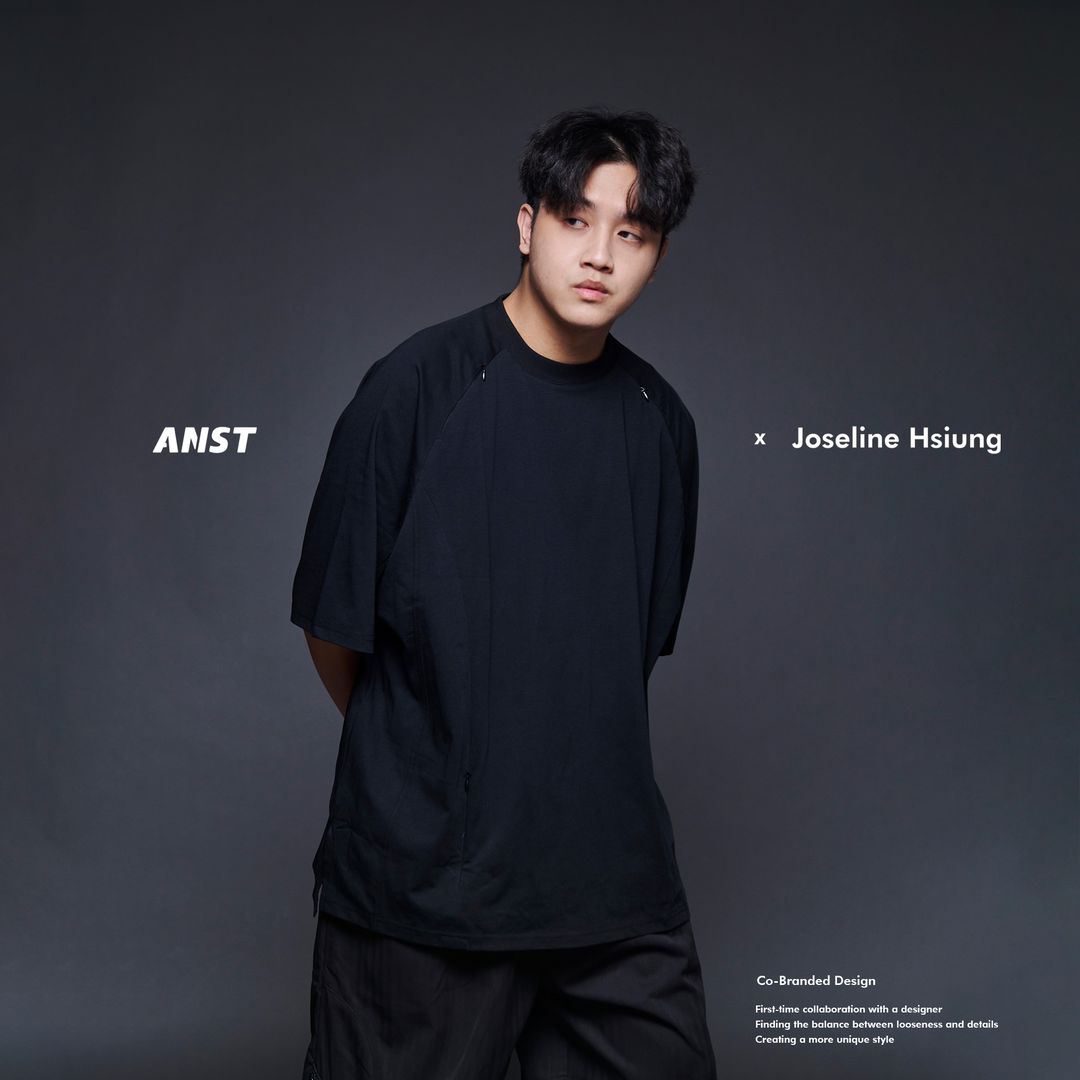 ANST X JOSELINE HSIUNG HIDDEN ZIPPER CUT TEE 882407