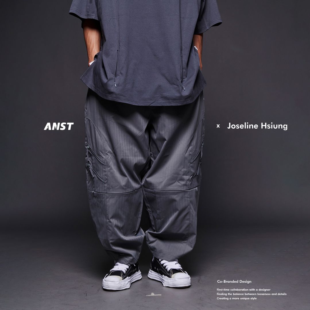 ANST X JOSELINE HSIUNG 12-POCKET CUT PANTS