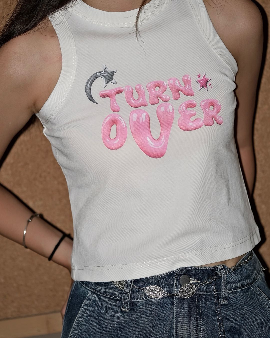 TURNOVER SUMMER TANK TOP